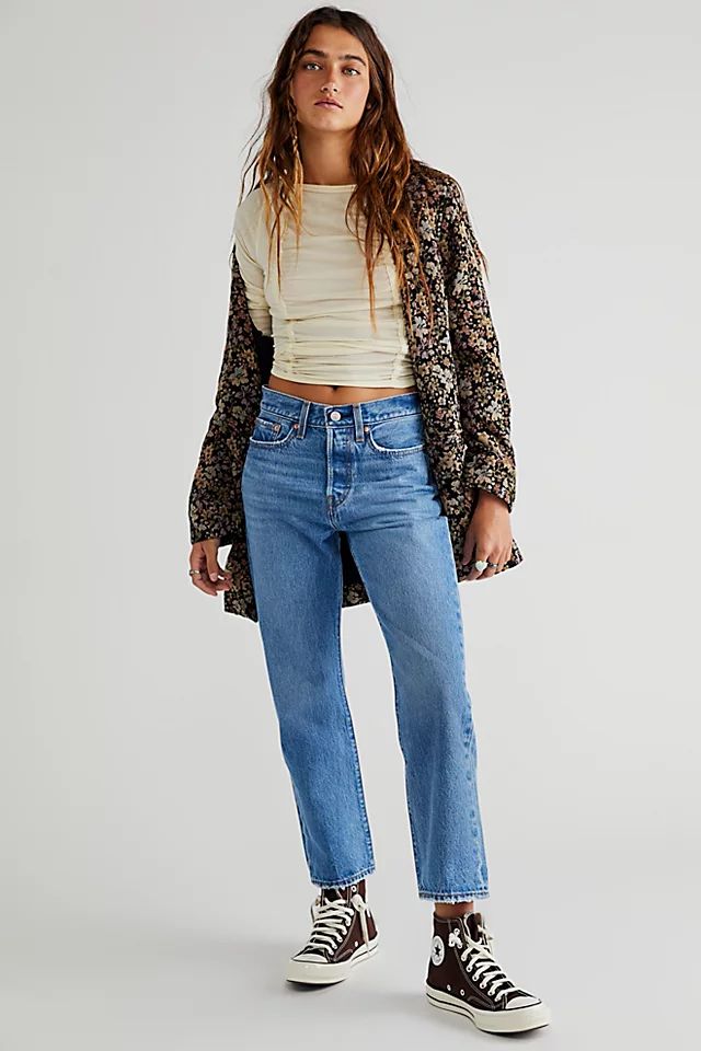 Levi's Wedgie Straight Jeans | Free People (Global - UK&FR Excluded)