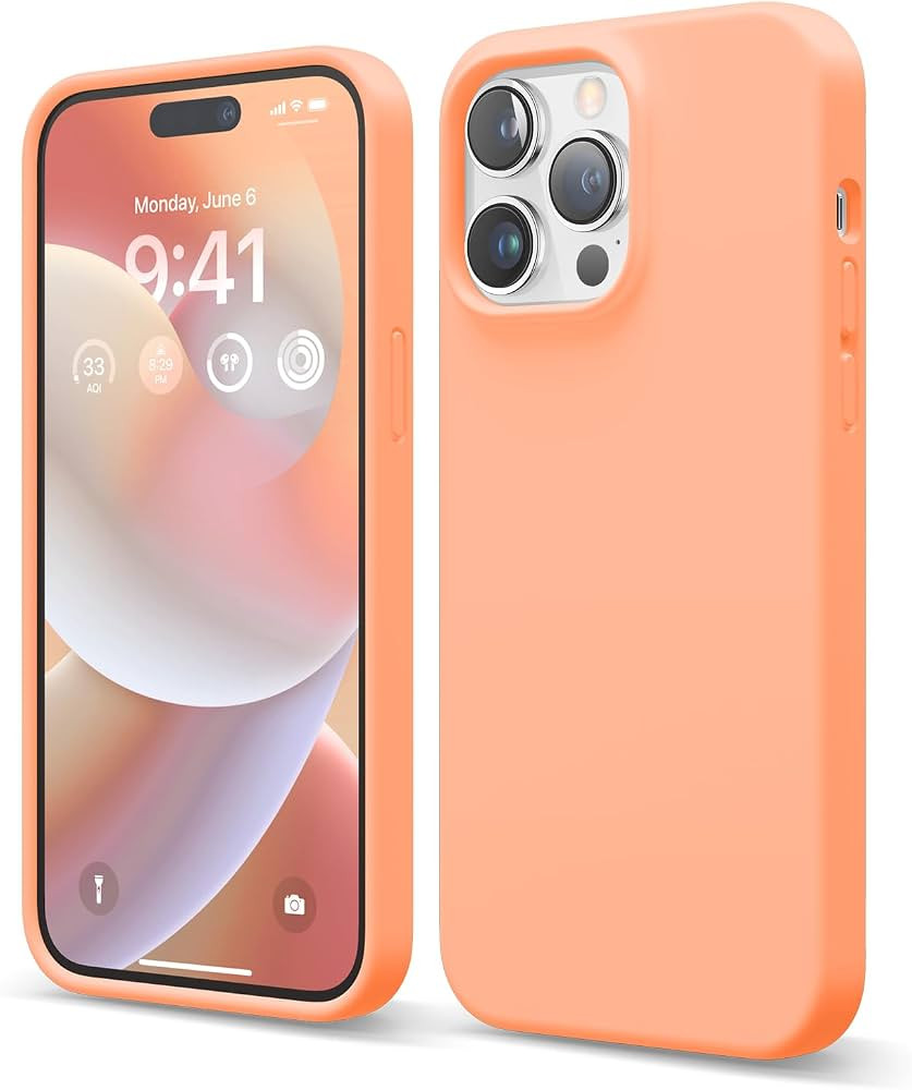 elago Compatible with iPhone 14 Pro Max Case, Liquid Silicone Case, Full Body Protective Cover, S... | Amazon (US)