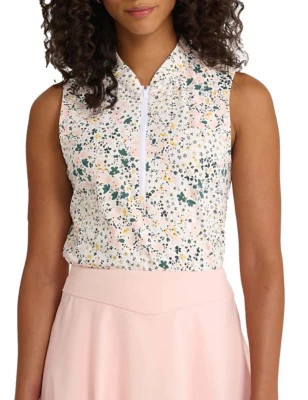 Women's Bad Birdie Daisy Paisley Sleeveless Golf Polo | Scheels