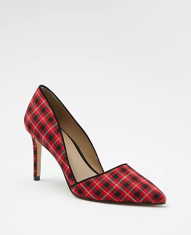 Plaid Azra Pumps | Ann Taylor (US)