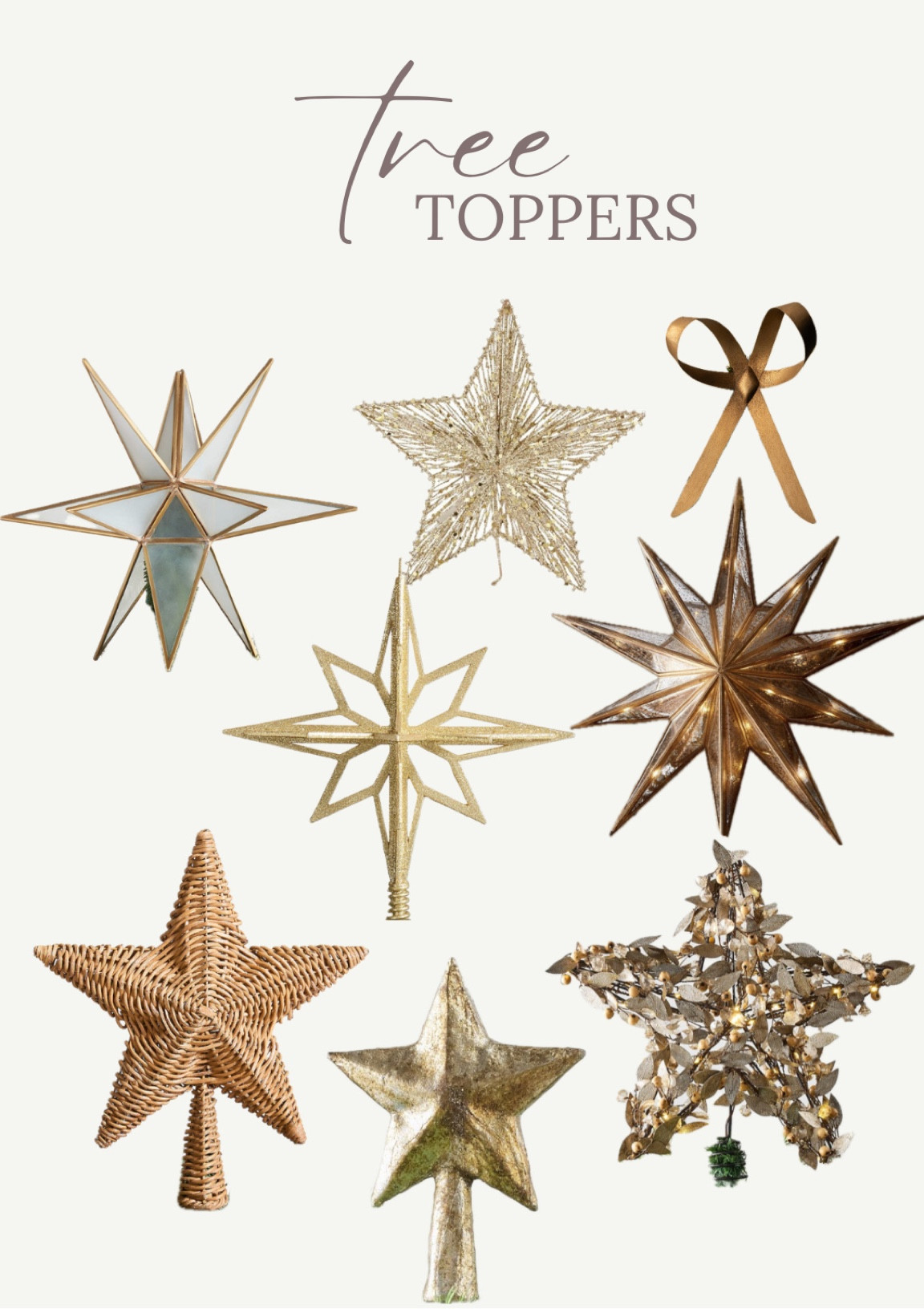 Tree Toppers | Christmas tree star | Christmas tree toppers 

#LTKSeasonal #LTKHome