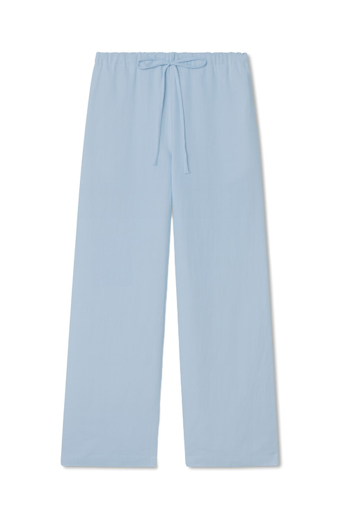 VIR VITA Delphine Linen Pant in Baby Blue at Nordstrom, Size Small 30 | Nordstrom