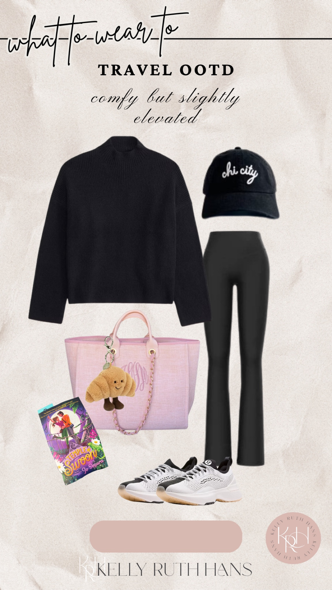 Airport travel go to outfit 