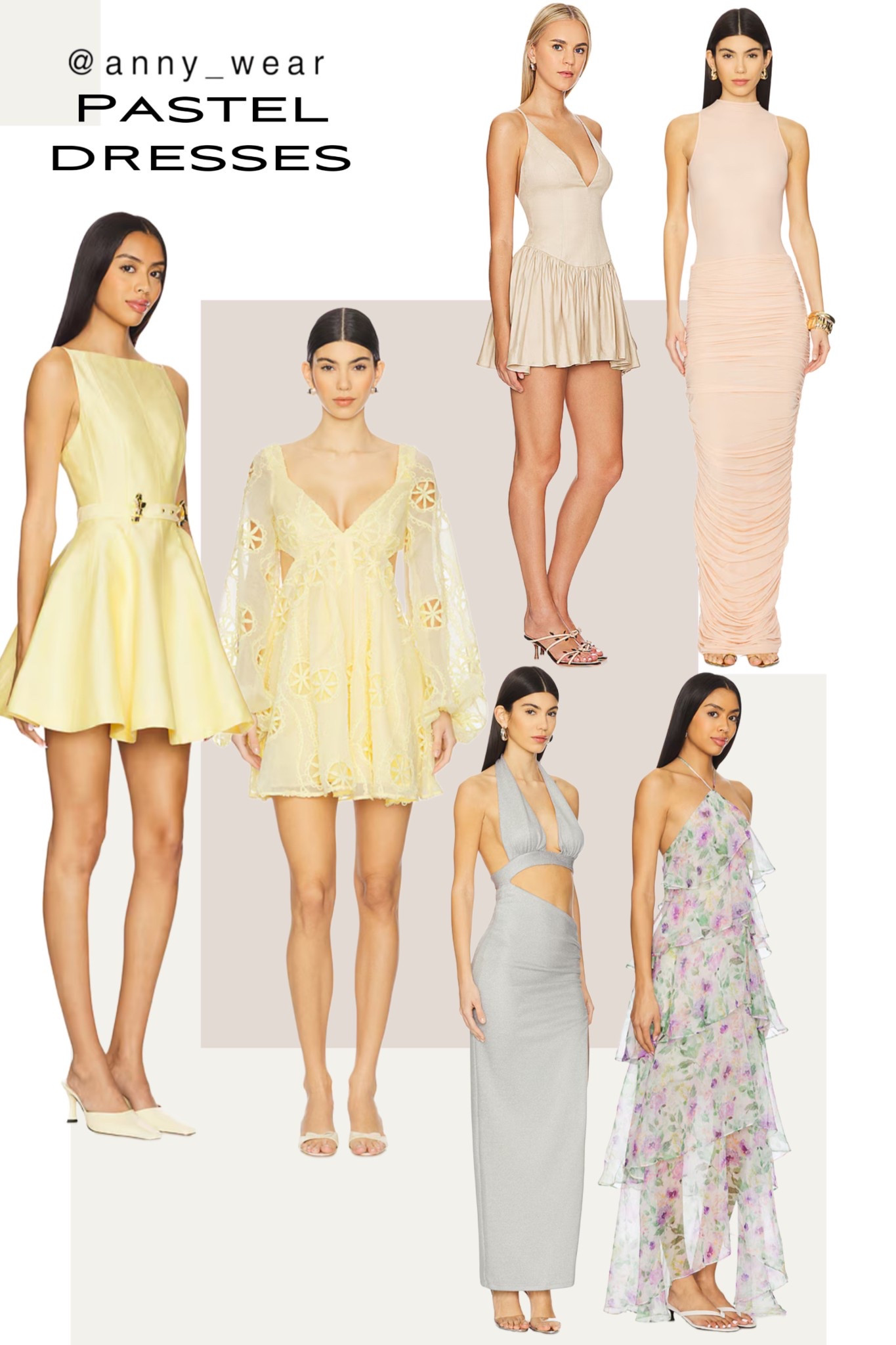 Pastel dresses 

Light yellow mini dress 
Light yellow dress 
Light pink dress 
Beige mini dress 
Light blue dress 
Floral blue dress 
Pink prom dress 
Yellow prom dress 
Blue prom dress 
Spring yellow dress 
Spring blue dress 
Wedding Guest
Summer Dress 
Bump Friendly Dresses 
rhinestone dress 
Satin slip dress
event dress
Day party dress 
Feather dress 
Wrap Dress
Lace dress 
Prom dress 2025 
Backless dress 
one shoulder dress 
Square neck dress 
Sleeveless sweater dress 
babydoll dress
petal and pup dress
long sleeve gown
formal evening gown
black tie event dress
evening dress
evening wear
Gown 2025 
easter dress
easter outfit
easter dress women
Prom 2025 dresses
Prom dresses 2025
Formal evening gown 
my daily looks mini dress party dresses party vacation dress resort wear 2025 birthday outfit womens birthday party dress spring 2025 casual dresses casual workwear cocktail party dress evening wear Lulus dress party dress mini party wear revolve dress summer outfits 2025 taylor swift concert outfit dress winter red cocktail dress holiday outfits 2025 party shoes paris spring outfit rome outfit casual night outfit nyc night outfits holiday office party outfit winter 2025 recent thanksgiving outfit vacation winter warm spring brunch outfit spring winter casual dress casual winter outfit spring outfit idea spring outfit videos spring trends womens Mango outfits sunday brunch going out outfits photoshoot outfits dinner date outfit ssense work party outfit zara outfits paris outfit casual wardrobe europe outfits saks 5th avenue new york outfits city street styles new york city ltku over 40 capsule wardrobe popular today summer looks city outfits Abercrombie outfits casual spring outfit classy casual everyday necklace #LTKparties #LTKstyletip #LTKwedding #LTKU #springdress 

#LTKFindsUnder100 #LTKSpringSale #LTKSaleAlert