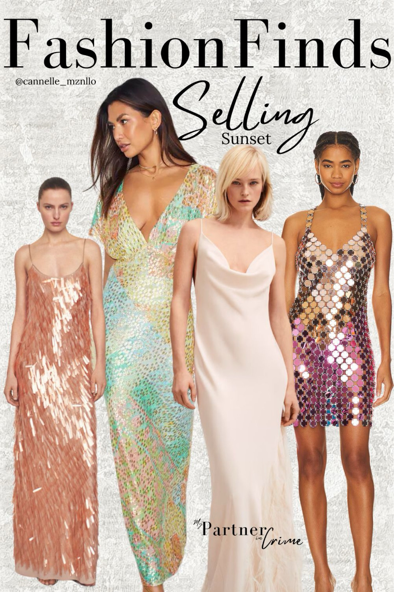 Selling Sunset dresses for summer : glitter, shiny, sparkling! 


#LTKpartywear #LTKsummer