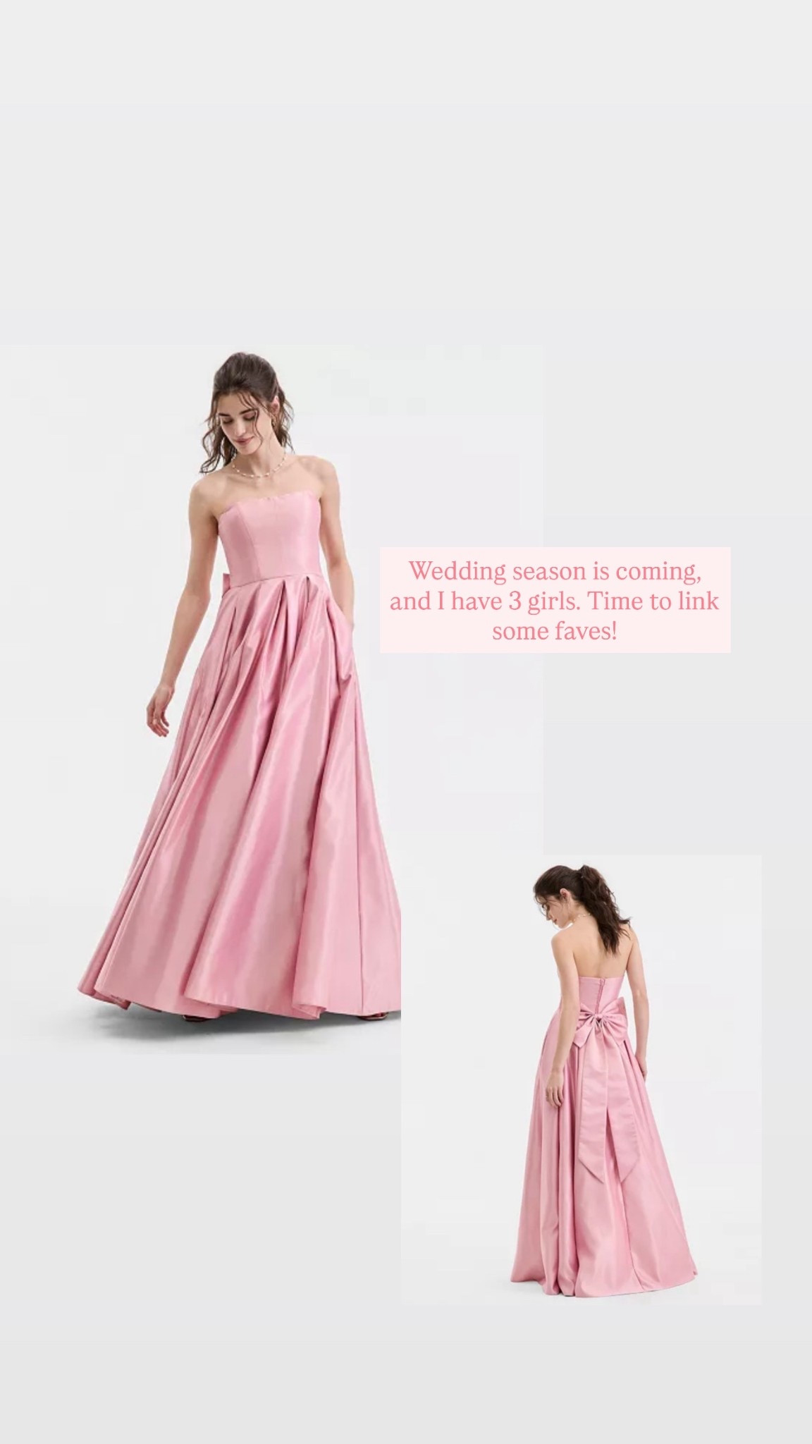 Pretty prom/wedding dresses 