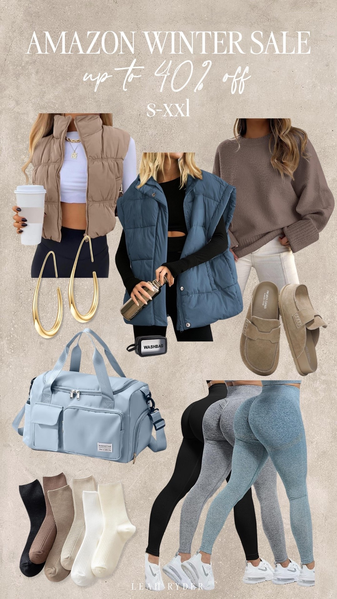 The Amazon Winter Sale is the perfect time to refresh your cold-weather wardrobe for less. From cozy loungewear and everyday basics to shoes, accessories, and winter essentials, these finds are marked down up to 40% off. These Amazon deals make it easy to stock up on pieces you’ll actually wear all season long. If you’re looking for affordable winter fashion and everyday essentials, this sale is worth browsing.

#LTKSaleAlert #LTKSeasonal #LTKPlusSize