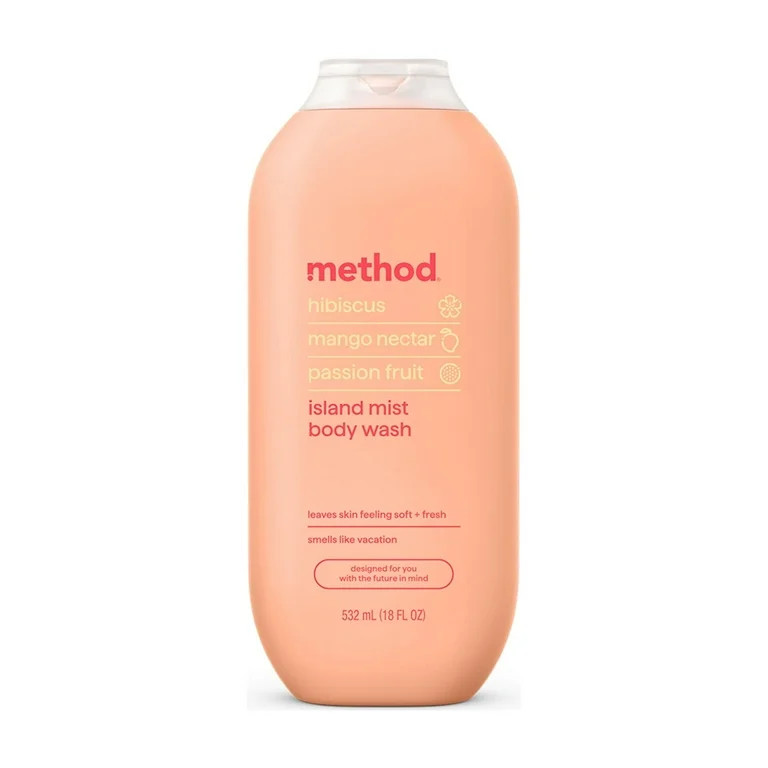 Method Body Wash, Island Mist, 18 fl oz - Walmart.com | Walmart (US)