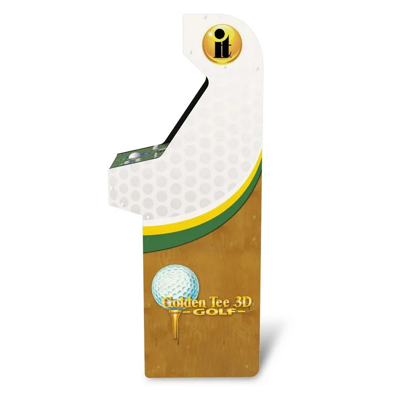 Arcade1Up Golden Tee 3D 35th Anniversary Deluxe Arcade Machine | Walmart (US)