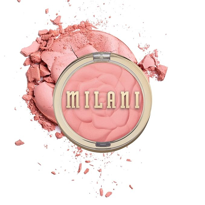 Milani Rose Blush, Powder Blush for Cheeks, Cruelty Free Makeup - Shape, Contour & Highlight Face... | Amazon (US)