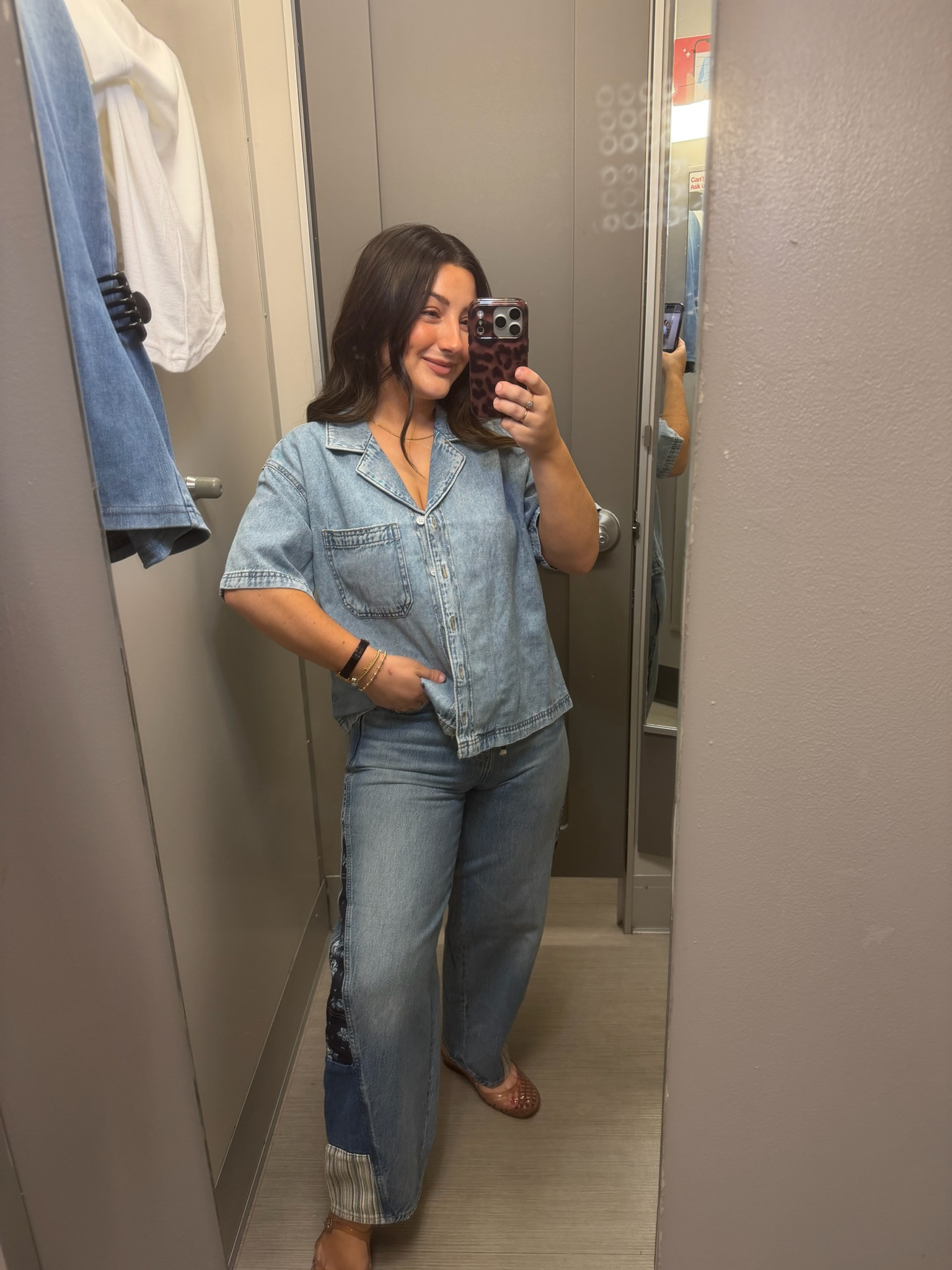 Petite friendly denim with bandana detail! 

5’0” 140lbs

#LTKootd #LTKdayinmylife #LTKPetite