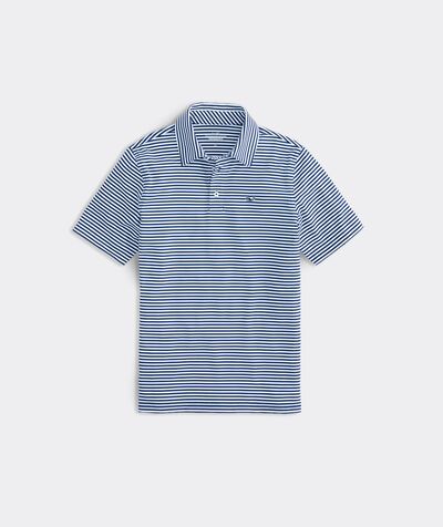 Boys' Winstead Stripe Sankaty Performance Polo | vineyard vines