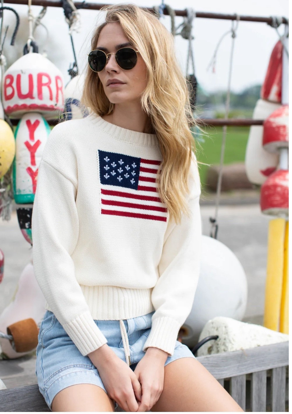 Flag sweater 🇺🇸 

#LTKStyleTip #LTKSummerEdit #LTKSeasonal