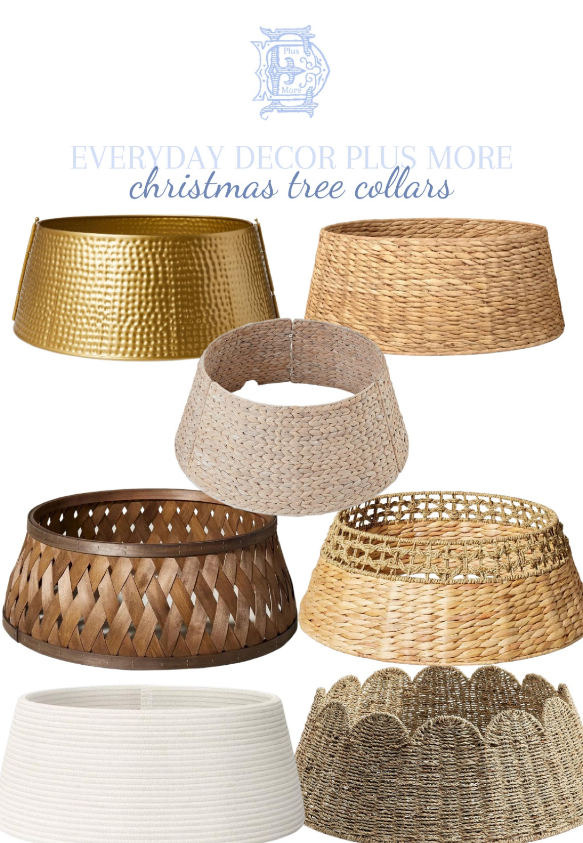 Woven tree collars
Sea grass tree collar
Christmas tree collars
Rattan Christmas tree collars 
Traditional tree collar
Fun Christmas tree collar
Scalloped Christmas tree collar
Grandmillennial Christmas collar 
Grandmillennial Christmas tree collar 

#LTKHoliday #LTKSeasonal #LTKhome
