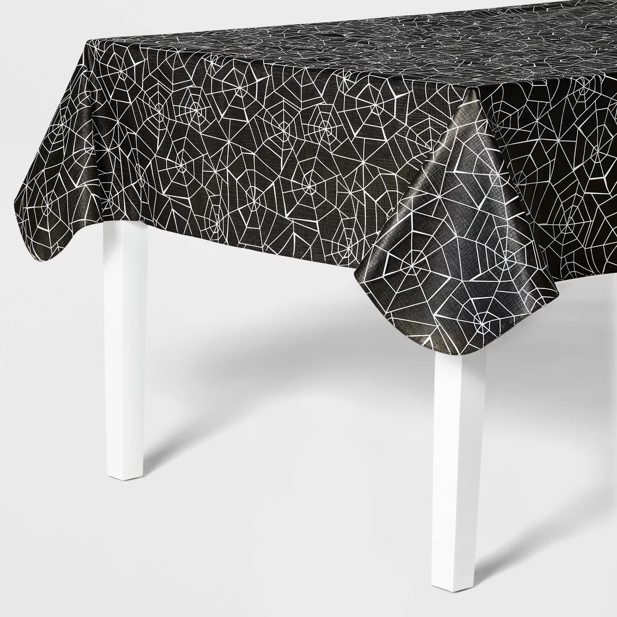 60"x84" Spiderweb Halloween Tablecloth - Hyde & EEK! Boutique™ | Target