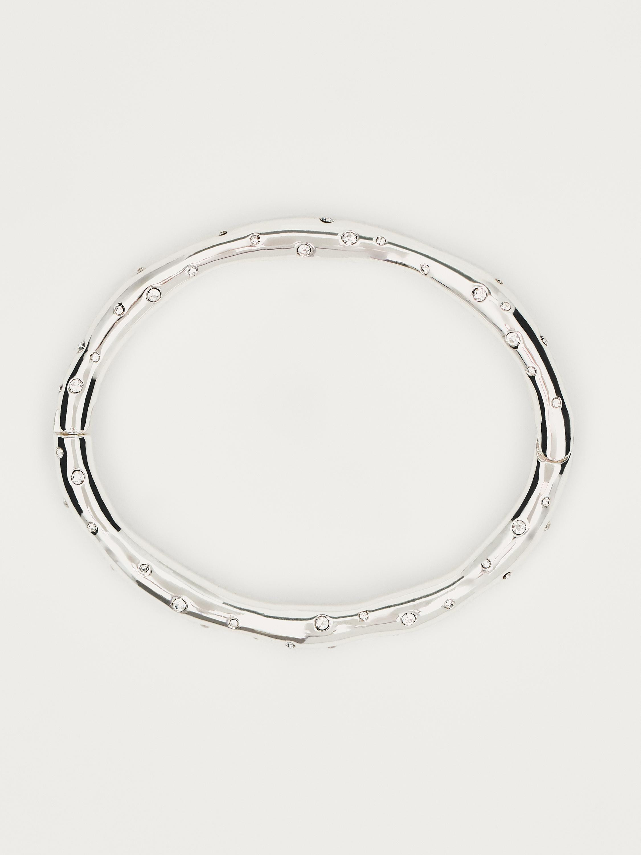 Rhinestone bracelet  £49.95 Earrings with rhinestones. Care: Keep jewellery away from water; do ... | Massimo Dutti UK
