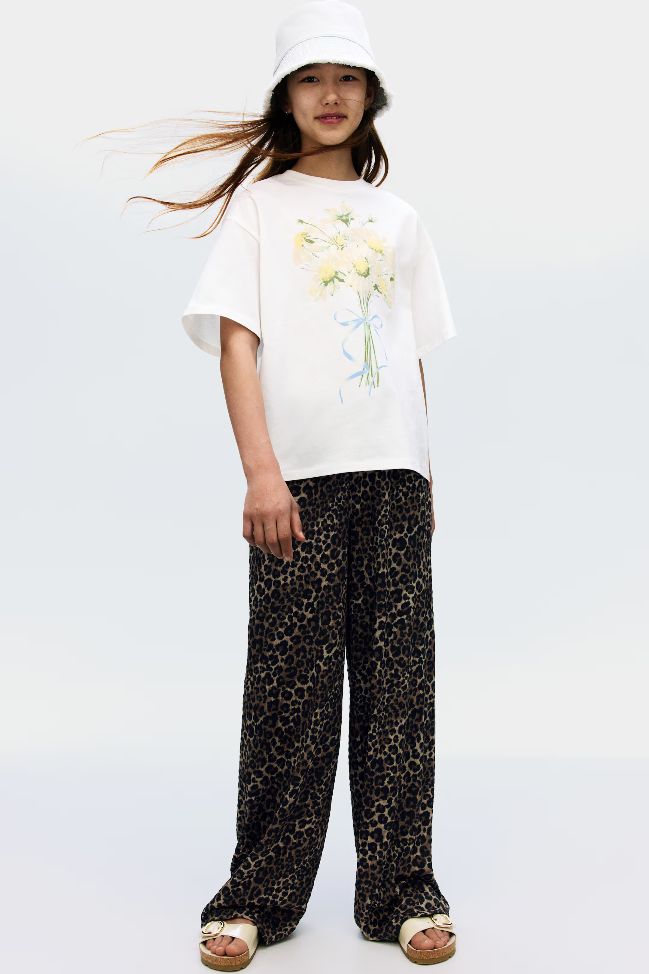 Textured Jersey Pants | H&M (US + CA)