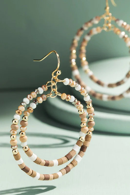 Looped Around Earrings (2 Colors) | The Boxed Bowtique