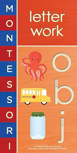 Montessori: Letter Work      Board book – Illustrated, August 1, 2012 | Amazon (US)