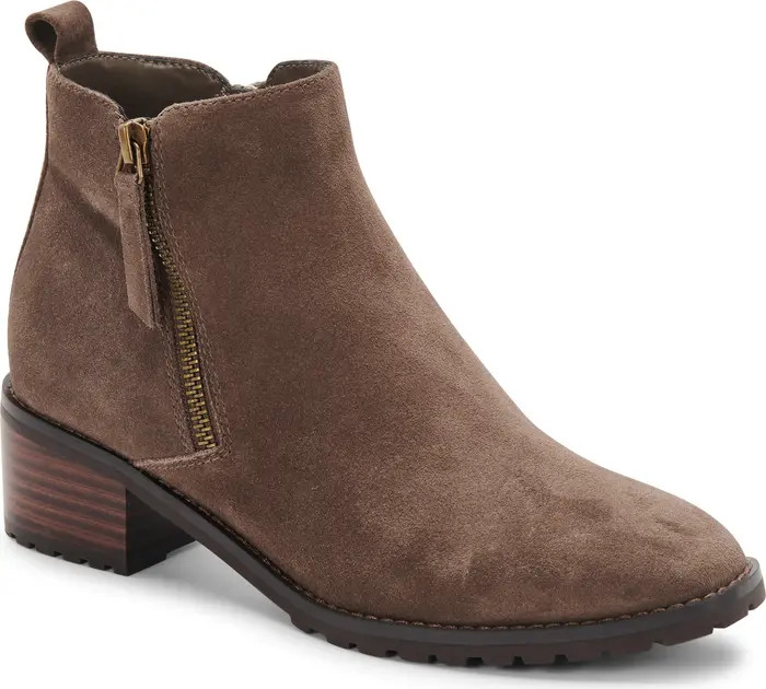 Samara Waterproof Leather Bootie (Women) | Nordstrom