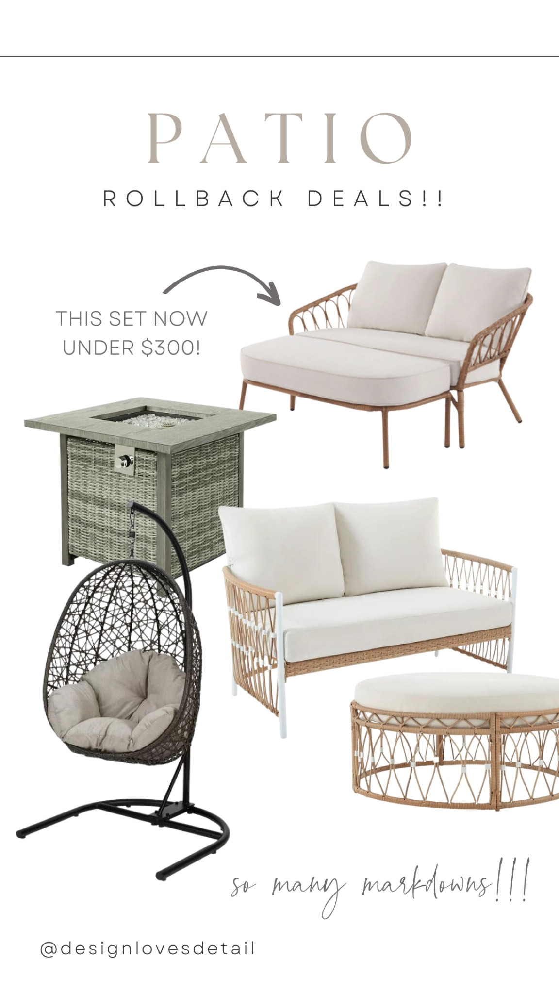 Don’t miss these @walmart patio deals!!! Major savings right now! 

#LTKSeasonal #LTKsalealert #LTKFind