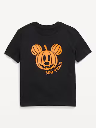 Disney© Pumpkin Mickey Mouse Gender-Neutral Graphic T-Shirt for Kids | Old Navy | Old Navy (US)