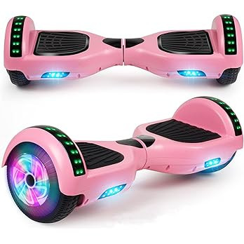 LIEAGLE Hoverboard, 6.5" Self Balancing Scooter Hover Board with Bluetooth Wheels LED Lights for ... | Amazon (US)