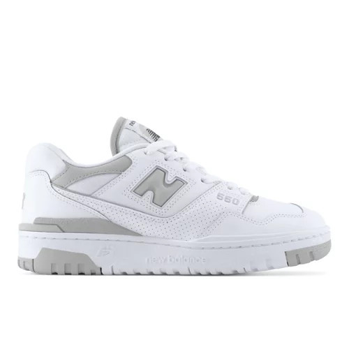 New Balance Women's 550 Sneakers - White/Grey (Size 5.5) | New Balance Athletics, Inc.