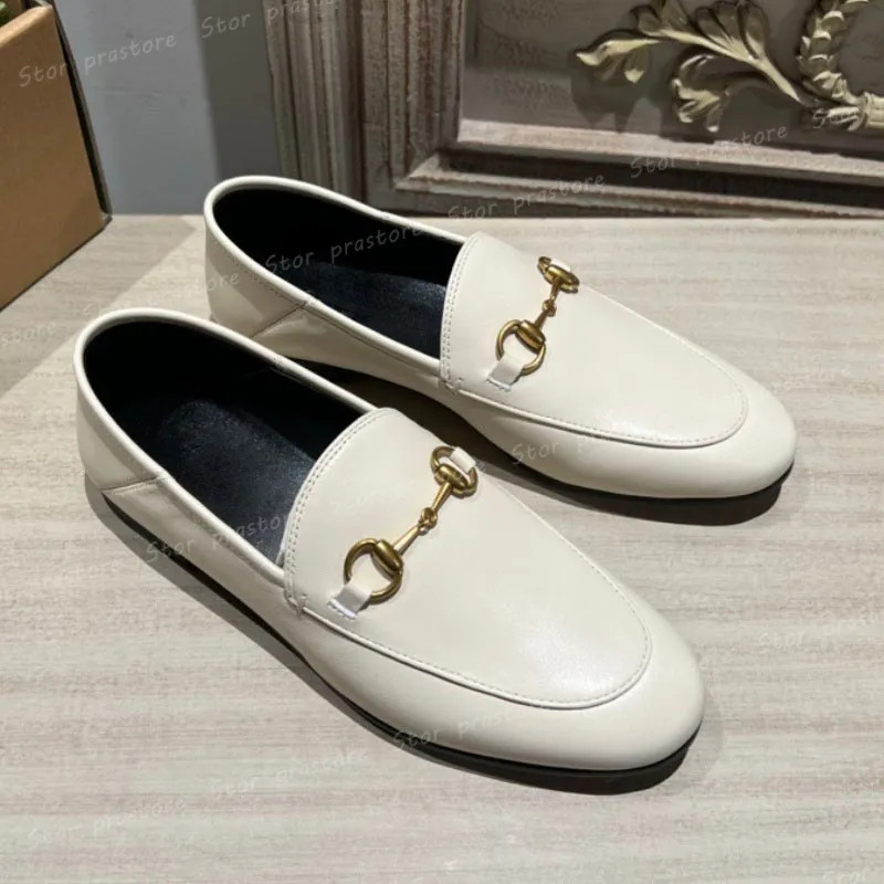 Save Big on Bulk Leather Mule Slippers Designer Slides Mules Slipper Real Leather Horse Kou Half ... | DHGate