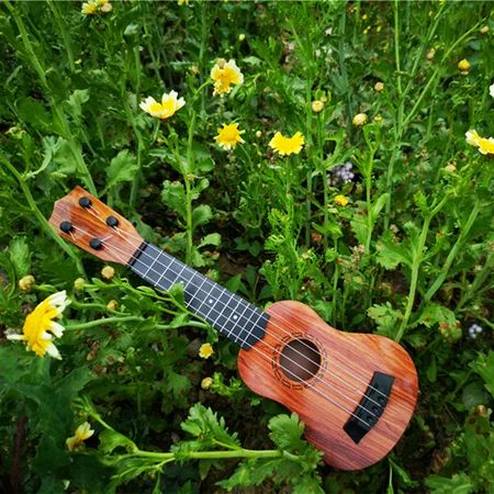 Dianli Kids Guitar Ukulele Beginner Musical Instrument 15 Inches With 4 Strings Mini Guitar For Skil | Walmart (US)