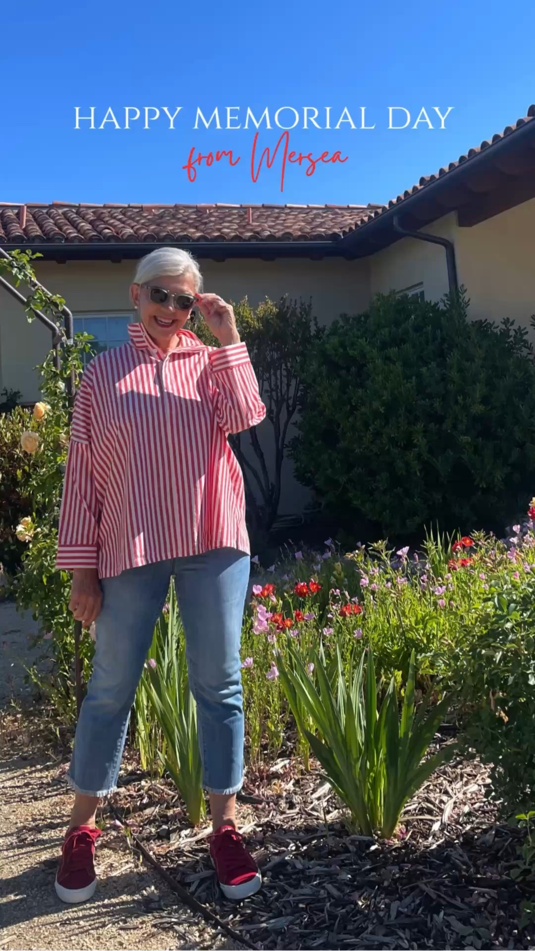 Red white and blue patriotic outfit with jeans.

#LTKSummerEdit #LTKSeasonal #LTKOver40