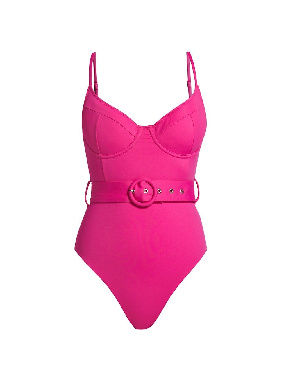 Noa Belted One-Piece Swimsuit | Saks Fifth Avenue