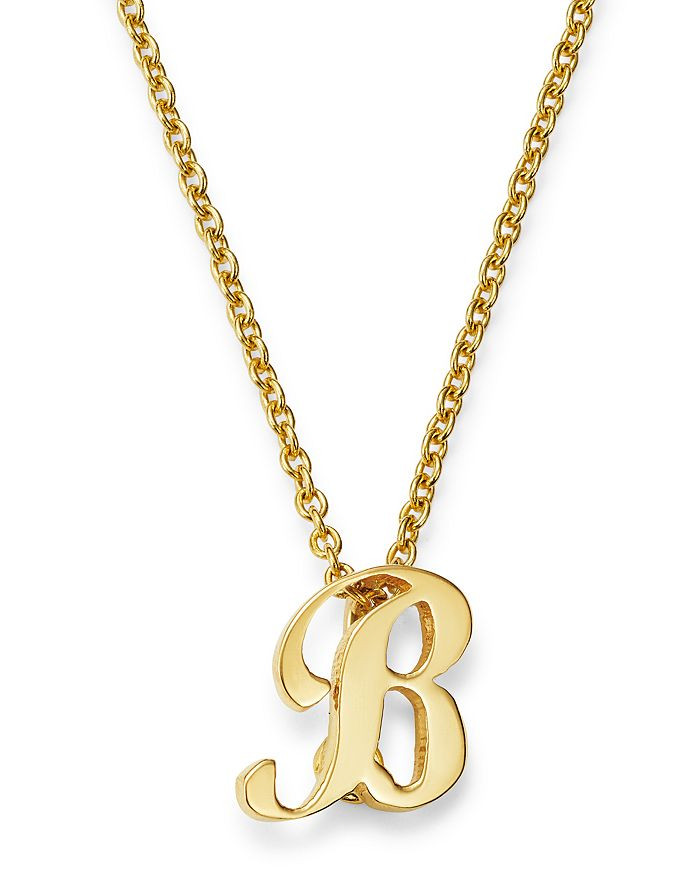 Roberto Coin
            
    
                
                    18K Yellow Gold Cursive Initi... | Bloomingdale's (US)