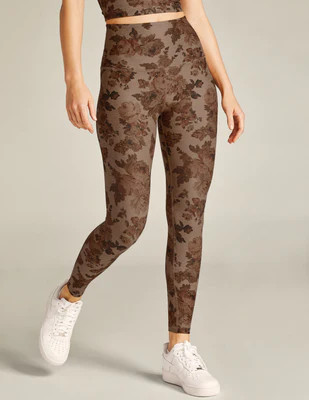 Romantic Floral SoftMark High Waisted Midi Legging | Beyond Yoga | Beyond Yoga