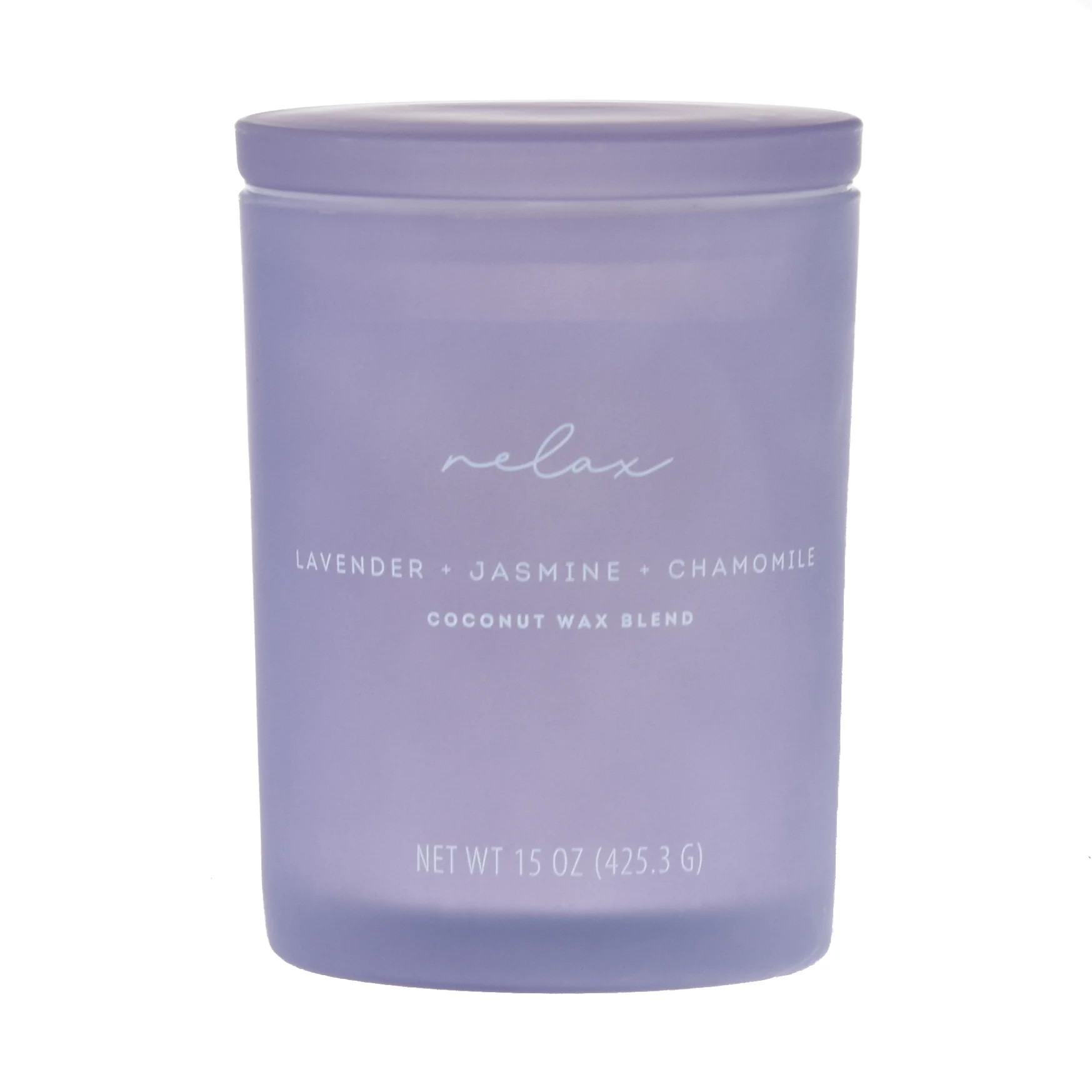 15oz Scented 2-wick Spa Candle - Relax (LAVENDER + JASMINE + CHAMOMILE) | Walmart (US)