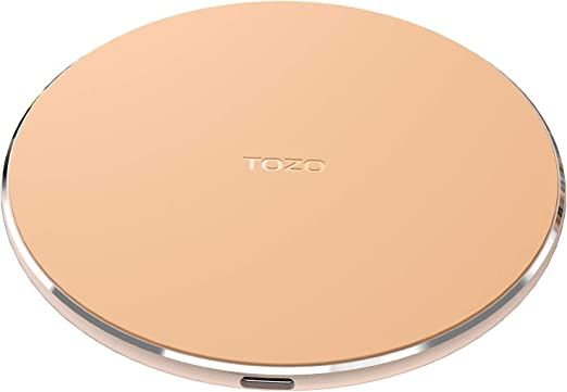Amazon.com: TOZO W1 Wireless Charger 10W Thin Aviation Aluminum Computer Numerical Control Techno... | Amazon (US)