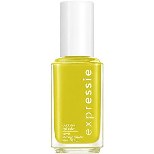 Essie expressie, Quick-Dry Nail Polish, 8-Free Vegan, Green Yellow, We Don't Mesh, 0.33 fl oz | Amazon (US)