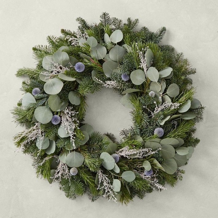 Winter Greens Wreath | Williams-Sonoma