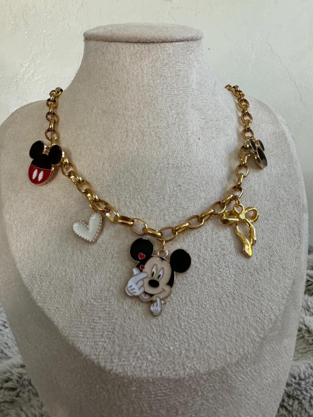 Disney Charm Necklace - Etsy | Etsy (US)