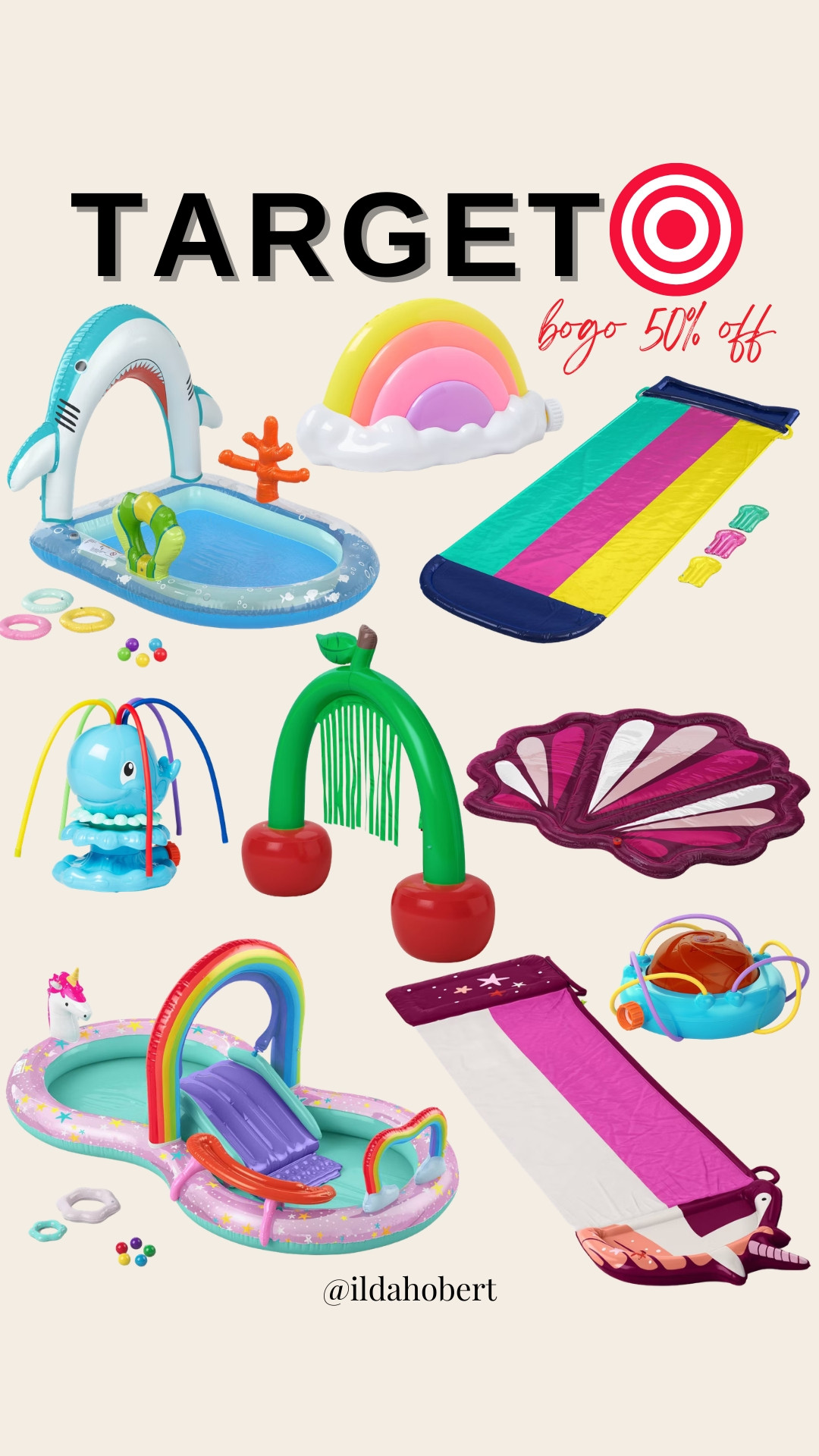 Target water toys are BOGO 50% off and I’m grabbing a few for summer days at home!!💦☀️

spring, summer, kids home, kids toys, target sale, target deal, outdoor toys, sprinkler, pool

#LTKSeasonal #LTKSaleAlert #LTKKids