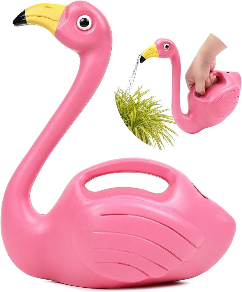 Galashield Plant Watering Can Indoor Outdoor Pink Flamingo 0.4 Gallons | Amazon (US)