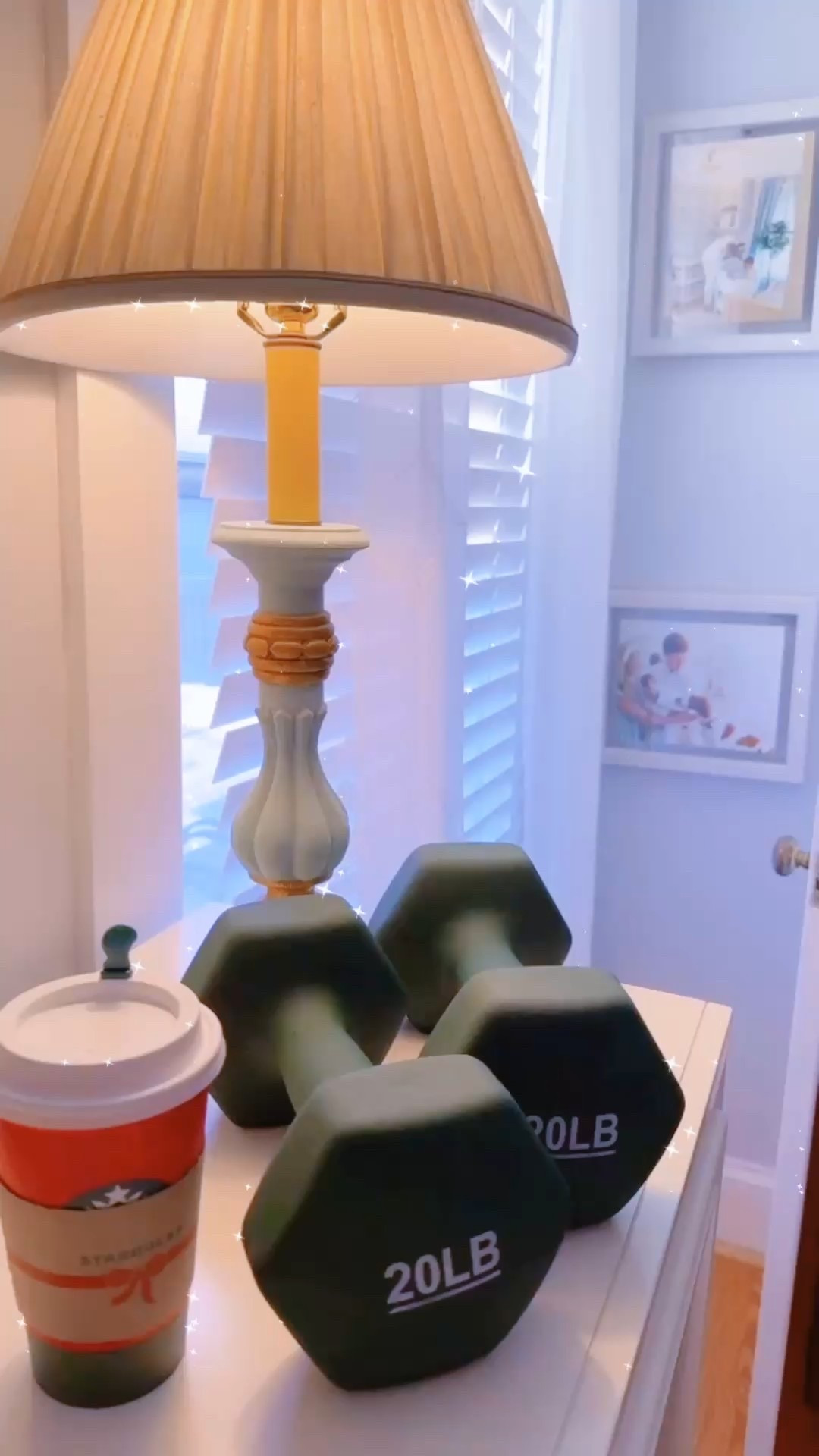 As I was finishing up ✔️ my daily morning workout 💪🏽, @wesmabry got back from the gym and brought me a coffee ☕️ before he headed to work!! ❤️ I love you honey!!! 🍯 What a guy!! 😍 And the babies are still sleeping in somehow 💤…. the sweetest start to a Tuesday!!! ✨