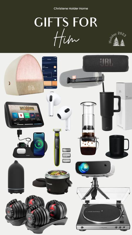 Christmas gift ideas for Him. Looking for a tech or gadget gift idea for men? Here are some great gift ideas!

Gift Guide, Christmas Gift Ideas, Christmas Gifts

#LTKHoliday #LTKSeasonal #LTKGiftGuide