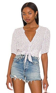 Steve Madden Down in the Valley Top in White from Revolve.com | Revolve Clothing (Global)