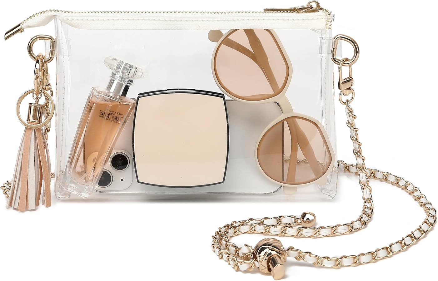 YGR Womens Clear Bag for Stadium Events PVC Small Crossbody Purse for Concert, Party Sports Stadi... | Amazon (US)