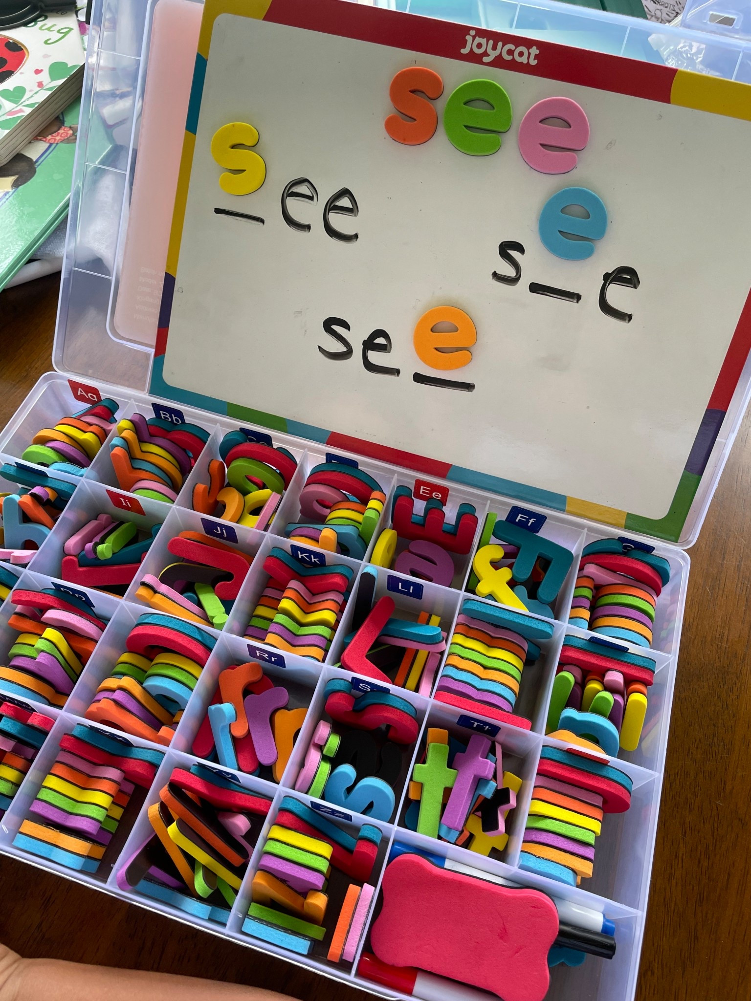 We’ve been loving this Magnetic Letter Board 🔠

#learningactivity #magneticletterboard #homeschooling 

#LTKFamily #LTKFindsUnder50 #LTKKids