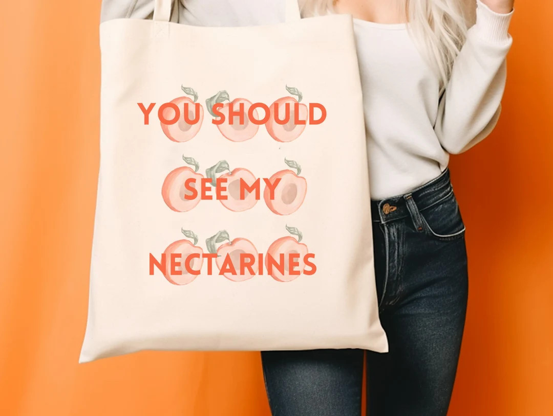 Funny Musical Theatre Gift Lyric Cotton Canvas Tote Bag Referencing Into the Woods by Stephen Son... | Etsy (US)