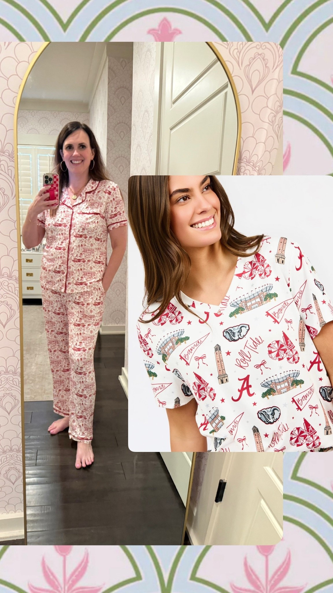 Roll Tide!! ALIETA15 saves 15% on these soft and comfortable Alabama pjs!

#LTKgrwm #LTKootd #LTKSaleAlert