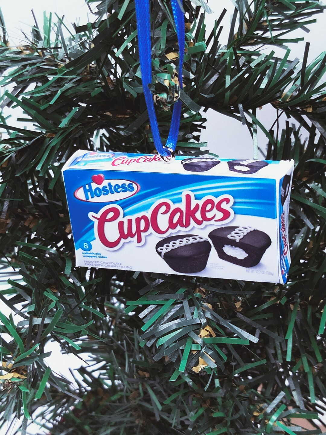 Hostess Cupcakes Hanging Ornament Christmas Ornament Mini Ornament White Elephant Gift Gag Gift T... | Etsy (US)
