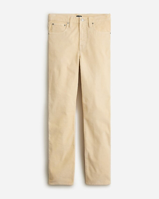 Vintage straight pant in garment-dyed corduroy | J. Crew US